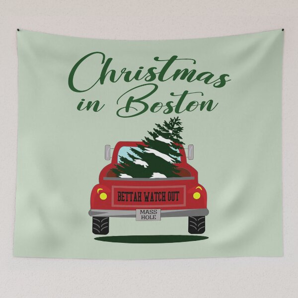 Item preview, Christmas in Boston - Bettah Watch Out - Mass Hole designed and sold by Blended Designs ⭐⭐⭐⭐⭐.