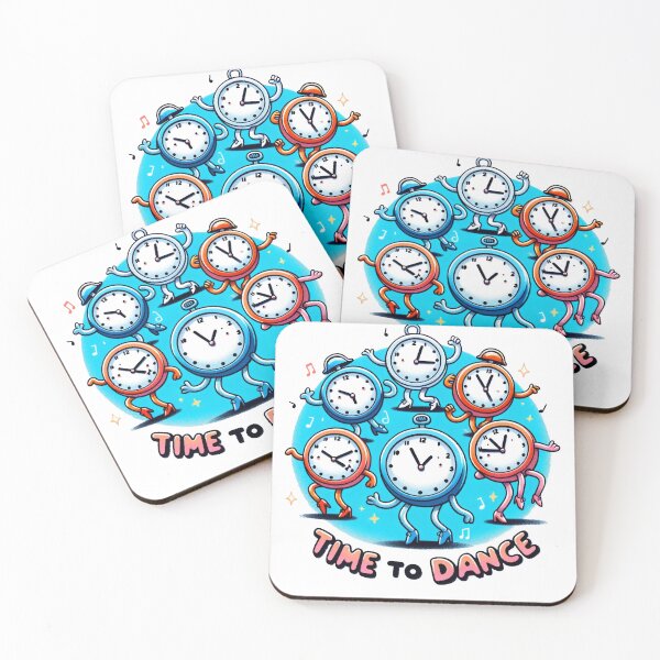 Item preview, Whimsical Time to Dance Funny Sticker Design for All Ages designed and sold by The-Library.