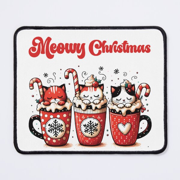 Item preview, Meowy Christmas designed and sold by BuxomBabe21.