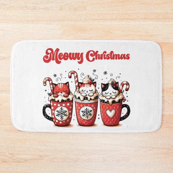 Item preview, Meowy Christmas  designed and sold by BuxomBabe21.