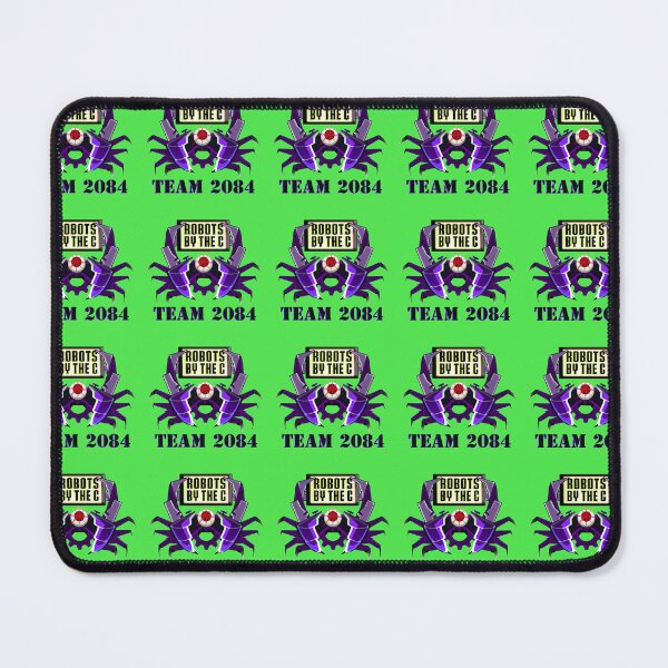 Item preview, logo with subtext, patterned designed and sold by RobotsbytheC.