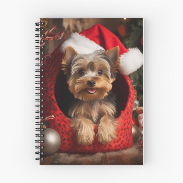 Item preview, Yorkie Dog - Christmas scene designed and sold by KungF00S.