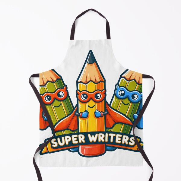 Item preview, Super Writers Funny Sticker Design: Unleash Your Literary Superpowers designed and sold by The-Library.