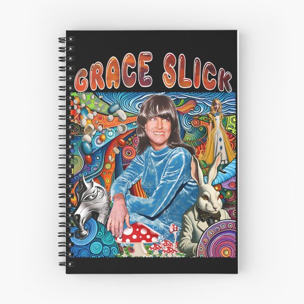 Item preview, GRACE SLICK (with text) – TUI #2 (Talking Under The Influence) designed and sold by Psychedelic Shack.