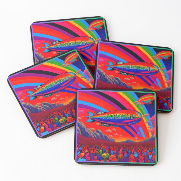 Item preview, Retro Psychedelic Art Led Mothership designed and sold by theflandonian.