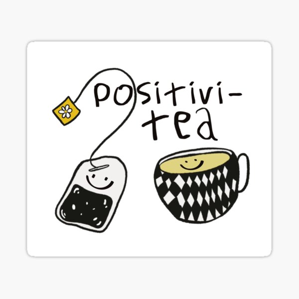 Planner Stickers : Positivi-TEA - Mini Elements // Holo Silver Foil (B371)