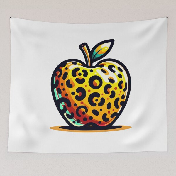 Item preview,  Leopard Apple  designed and sold by CharmStudio.