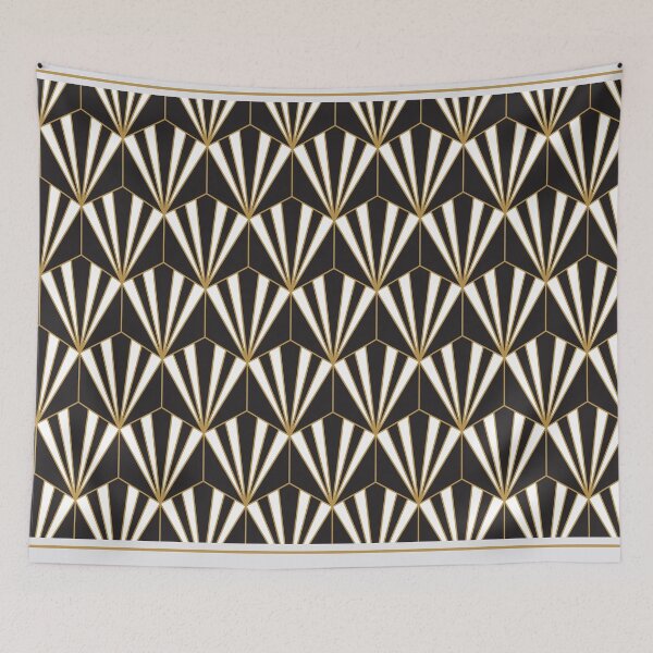 Item preview, Drifting Among Strangers - art deco designed and sold by peggieprints.