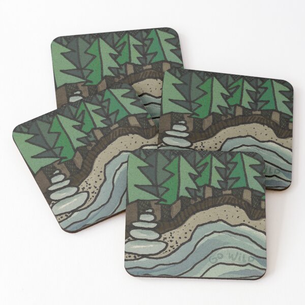 Item preview, Go Wild in the Forest on the River designed and sold by cj sketches.