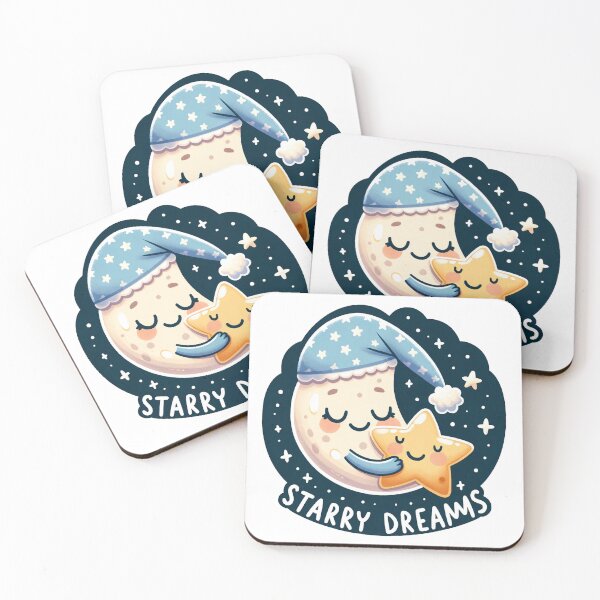 Item preview, Starry Dreams Funny Sticker Design: Reach for the Laughter Among the Stars! designed and sold by The-Library.
