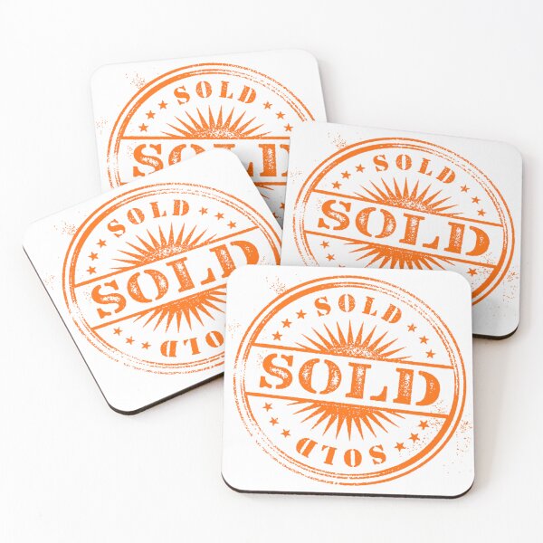 Item preview, Sold stamp designed and sold by Jules Mars.