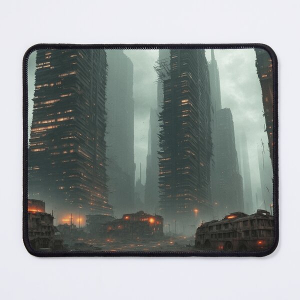 Item preview, A Zombie Apocalypse Cityscape designed and sold by Myahashaye.