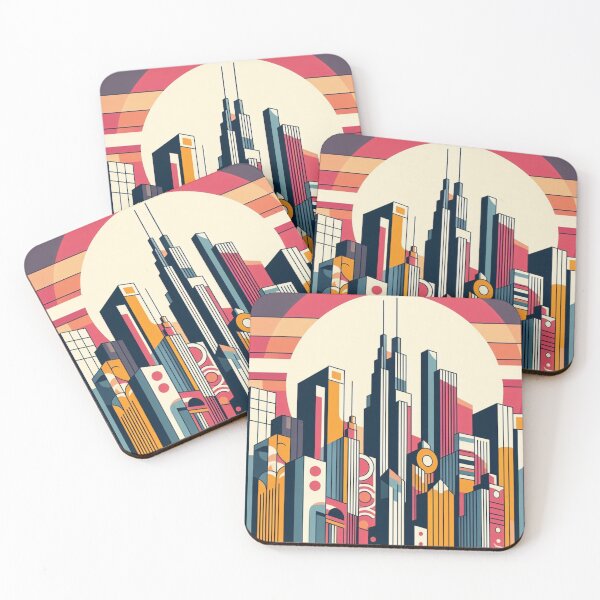 Item preview, Deco Skyline designed and sold by NeonNestAppr.