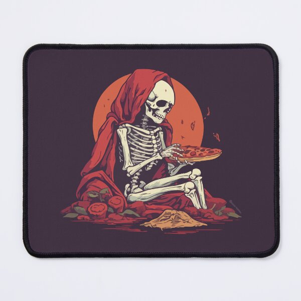 Item preview, Skeleton Eating Pizza designed and sold by Amir Faysal.