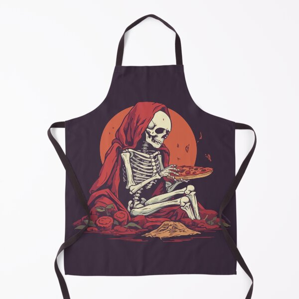 Item preview, Skeleton Eating Pizza designed and sold by Amir Faysal.