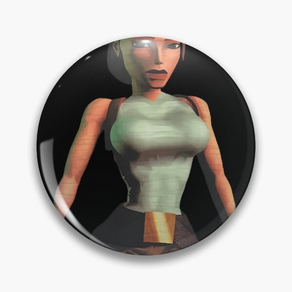 Item preview, Tomb Raider - Lara Croft cartoon  designed and sold by Hummerjazel.