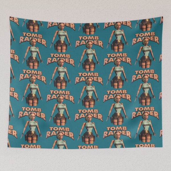 Item preview, Tomb Raider - Lara Croft cartoon  designed and sold by Hummerjazel.