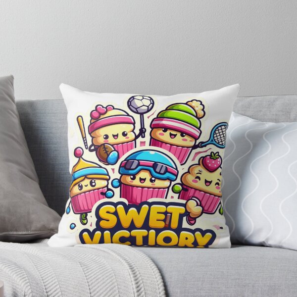 Aperçu de l'œuvre Sweet Victory Funny Sticker Design: Savor the Taste of Triumph! créée et vendue par The-Library.