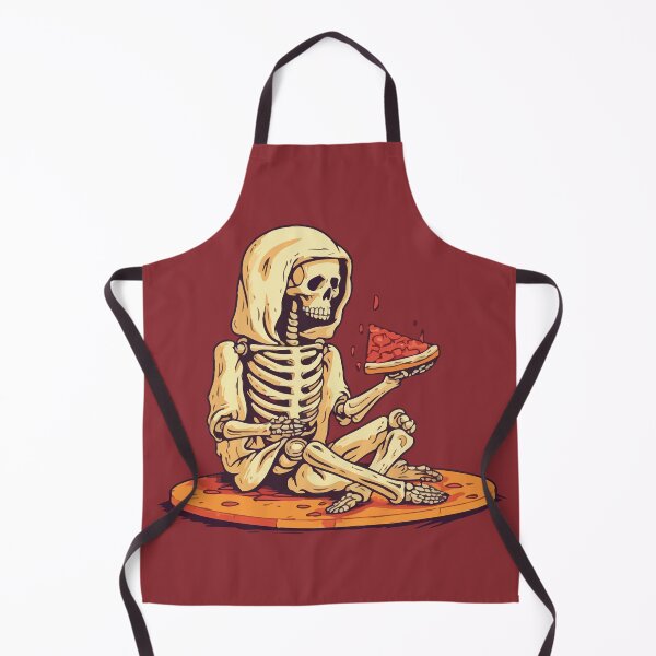 Item preview, Skeleton Eating Pizza designed and sold by Amir Faysal.