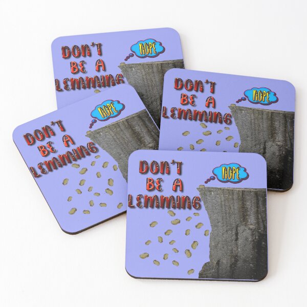 Item preview, don't be a lemming designed and sold by Foxlindesigns.