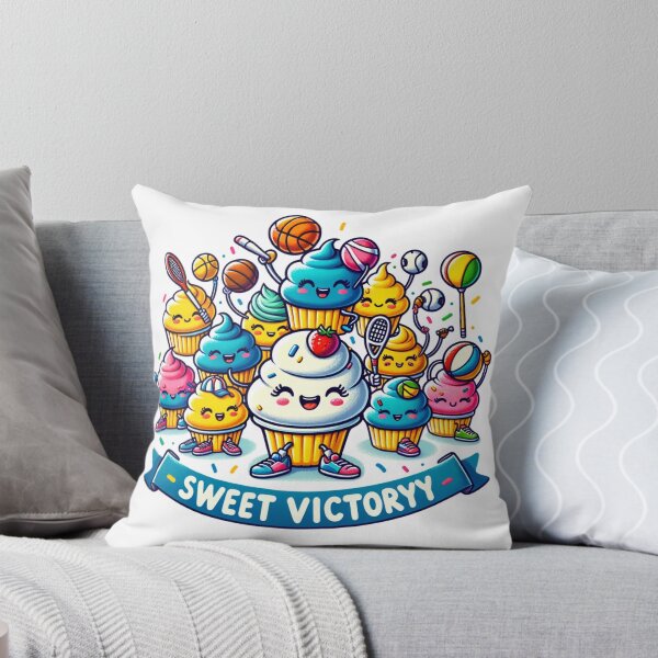Aperçu de l'œuvre Sweet Victory Funny Sticker Design: Savor the Taste of Triumph! créée et vendue par The-Library.
