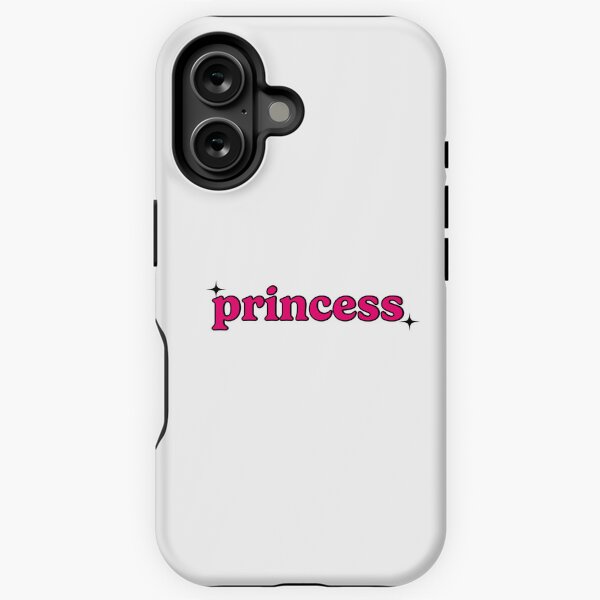 Vista previa del artículo con la obra «"princesa" texto rosa fuerte», diseñado y vendido por trelise28.