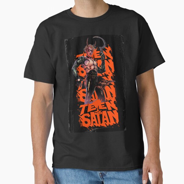 Teen Satan Horror Movie / Rock and Roll Style Poster Classic T-Shirt