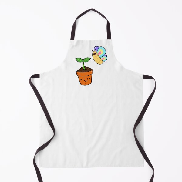 Item preview, Kawaii Butterfly and Potted Plant designed and sold by kawaiilife.
