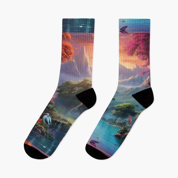 Item preview, Enchanted Twilight: Serene Paradise Under Starry Skies - Design 6 designed and sold by kawaiidoodlesuk.