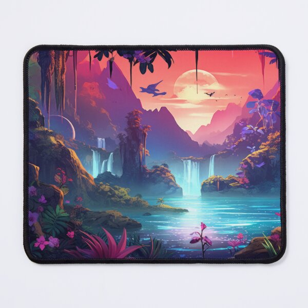 Item preview, Enchanted Twilight: Serene Paradise Under Starry Skies - Design 7 designed and sold by kawaiidoodlesuk.