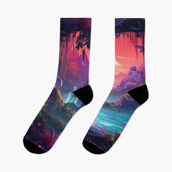 Item preview, Enchanted Twilight: Serene Paradise Under Starry Skies - Design 7 designed and sold by kawaiidoodlesuk.