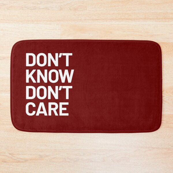 Item preview, Dont Know Dont Care - Not My Problem - Anti Social Quote designed and sold by WIZECROW.
