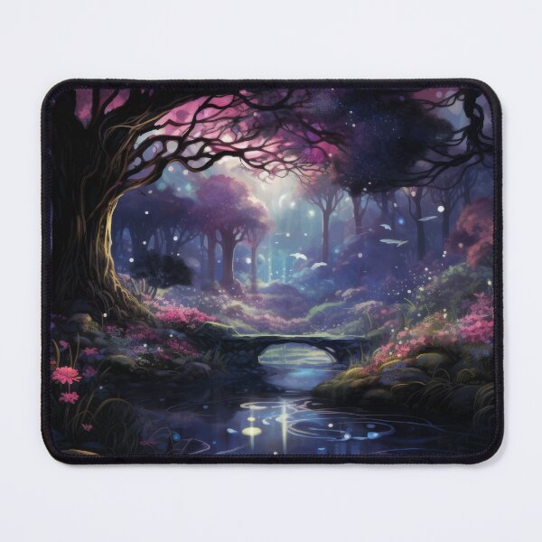 Item preview, Enchanted Twilight: Serene Paradise Under Starry Skies - Design 10 designed and sold by kawaiidoodlesuk.