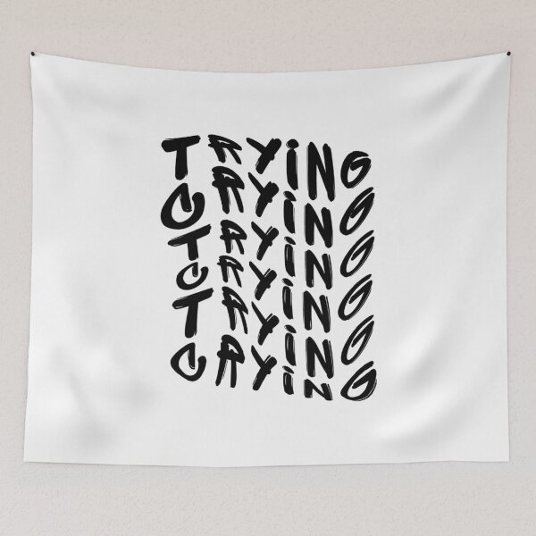 Item preview, "Trying Crying" designed and sold by ErikaRini.