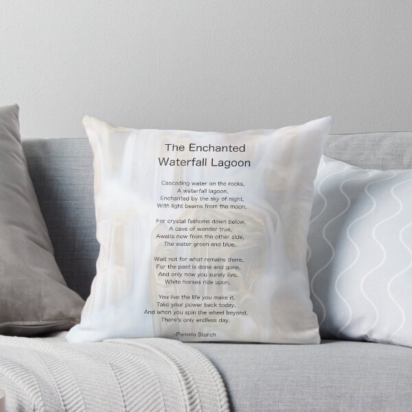 Item preview, The Enchanted Waterfall Lagoon Poem designed and sold by Pamela Storch.