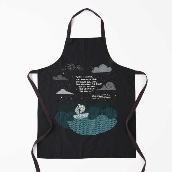 Item preview, How Blue the Sea Is - Abarat Poem designed and sold by The Plotted Plant.