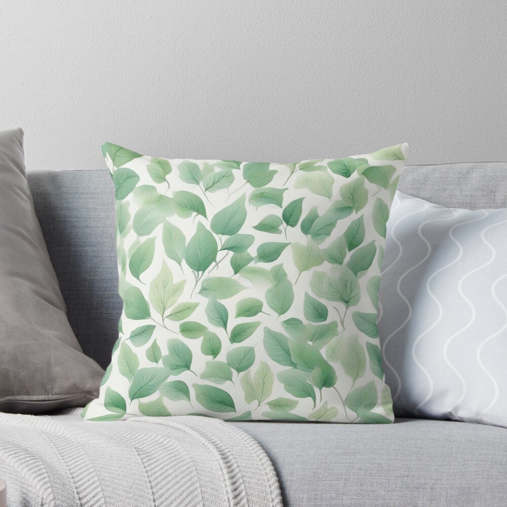 Item preview, Throw Pillow designed and sold by Patternliss.