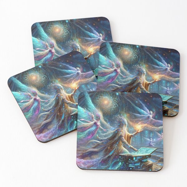 Item preview, Galactic Sorceress Fairy Art designed and sold by Realmsync.