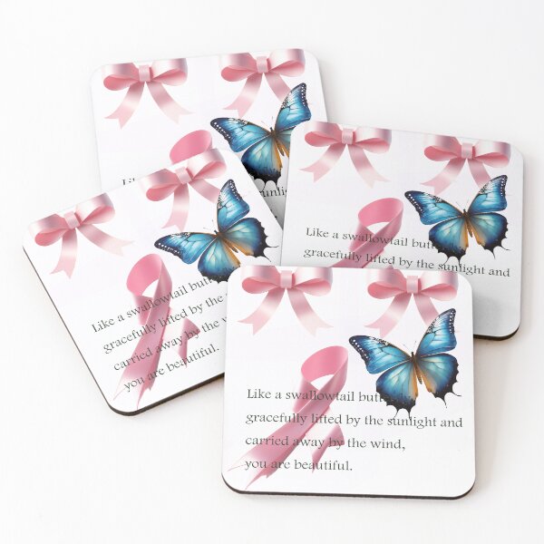 Item preview, Morpho butterfly and pink ribbon designed and sold by iisseii.