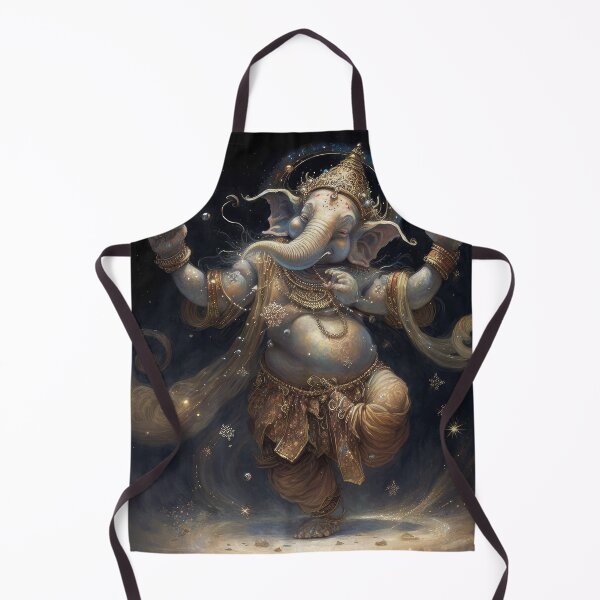 Item preview, Celestial Dance of Ganesha: Ethereal Art of the Hindu Deity Amidst the Stars designed and sold by ThatsTheStyle.