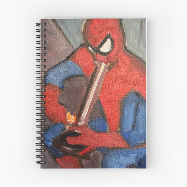 Aperçu de l'œuvre Un grand pouvoir s'accompagne d'une grande responsabilité Spider Guy 420 Bong Spiderverse créée et vendue par desertmeridian.