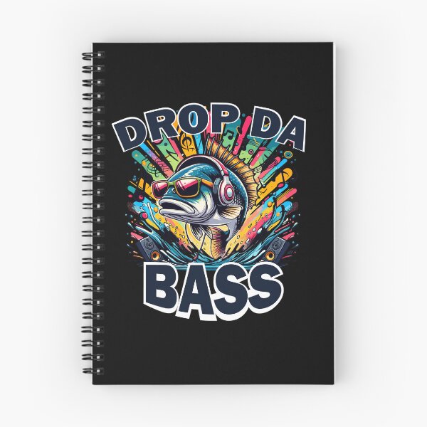 Item preview, Drop Da Bass Funny Fish Pun designed and sold by SubtleSplit.