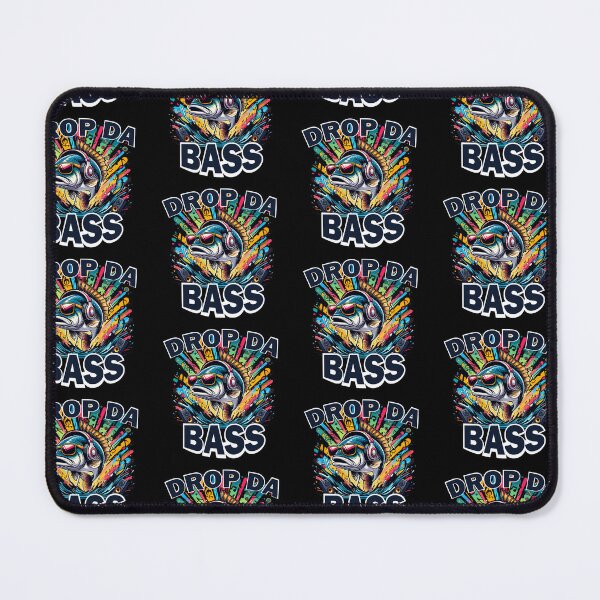 Item preview, Drop Da Bass Funny Fish Pun designed and sold by SubtleSplit.