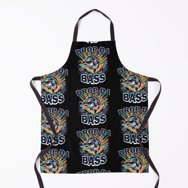 Item preview, Drop Da Bass Funny Fish Pun designed and sold by SubtleSplit.