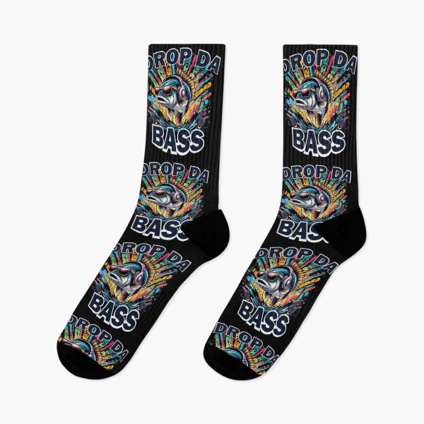 Item preview, Drop Da Bass Funny Fish Pun designed and sold by SubtleSplit.