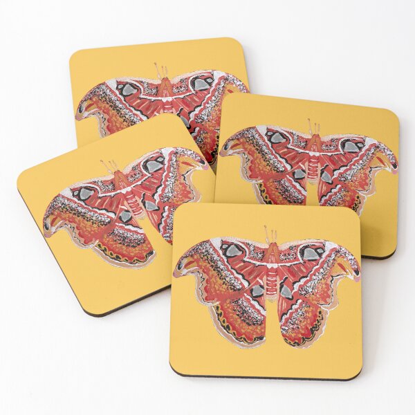 Item preview, Atlas Moth Painting designed and sold by crystallinesoup.