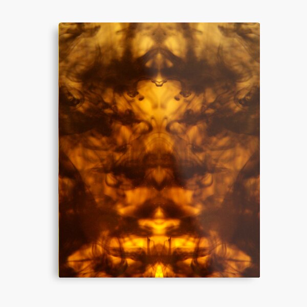 INCAL Fractal Metal Print