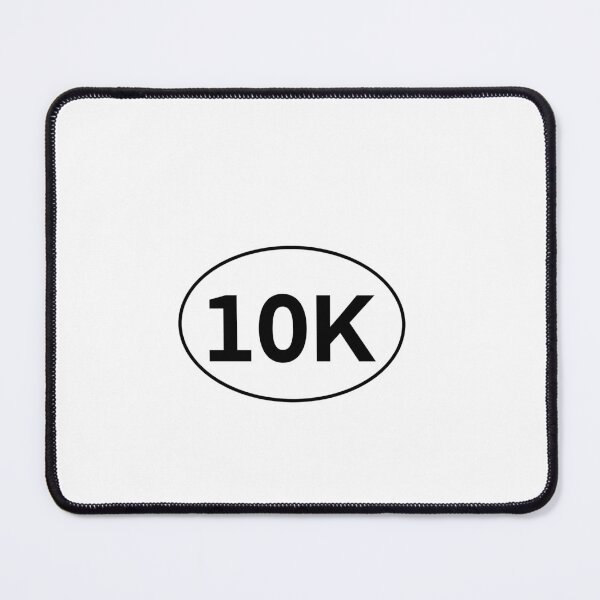 Item preview, Race Milestone - 10K designed and sold by delmarvastickers.