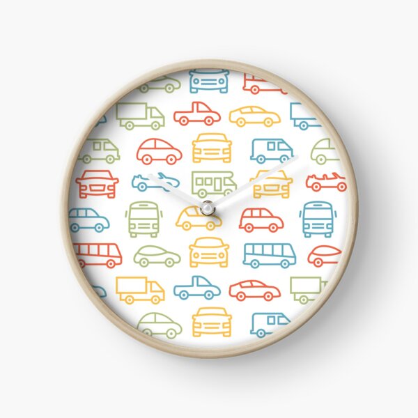Car Print Juvenile ABDL Amour couche-culotte adulte Horloge