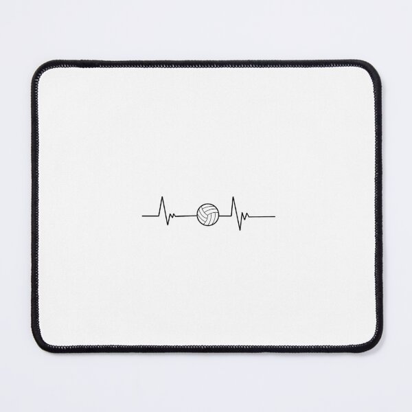 Item preview, Volleyball Heartbeat designed and sold by delmarvastickers.